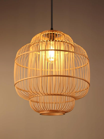 hand made Natural for Hotel Restaurant Home Interior Decor Bamboo Pendant Light