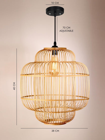 hand made Natural for Hotel Restaurant Home Interior Decor Bamboo Pendant Light