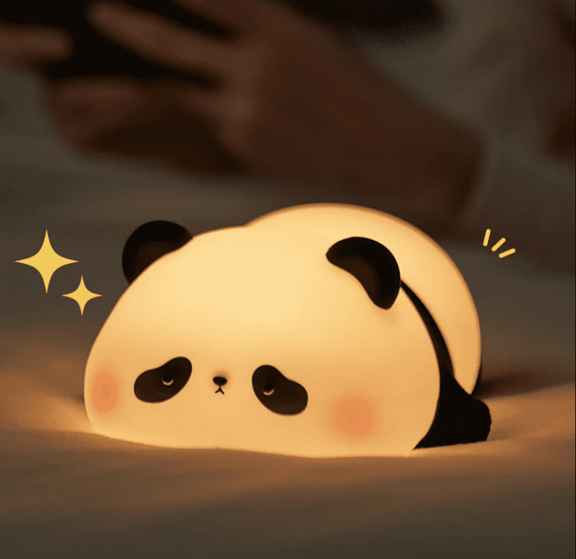 sleeping panda nigh lamp [silicone]