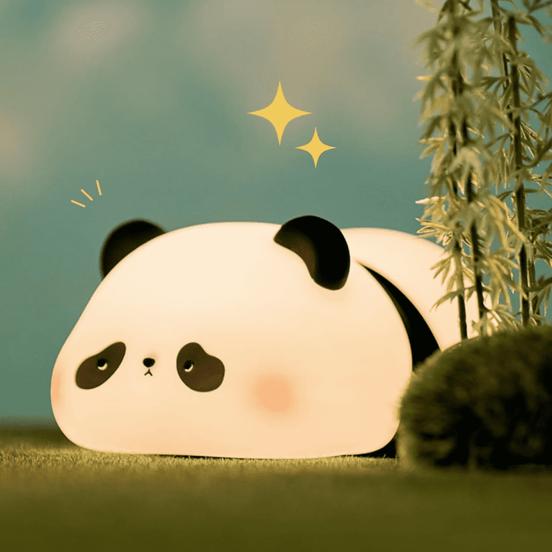 sleeping panda nigh lamp [silicone]