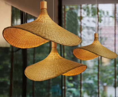 Luxury bamboo lamps