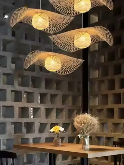 Luxury bamboo lamps