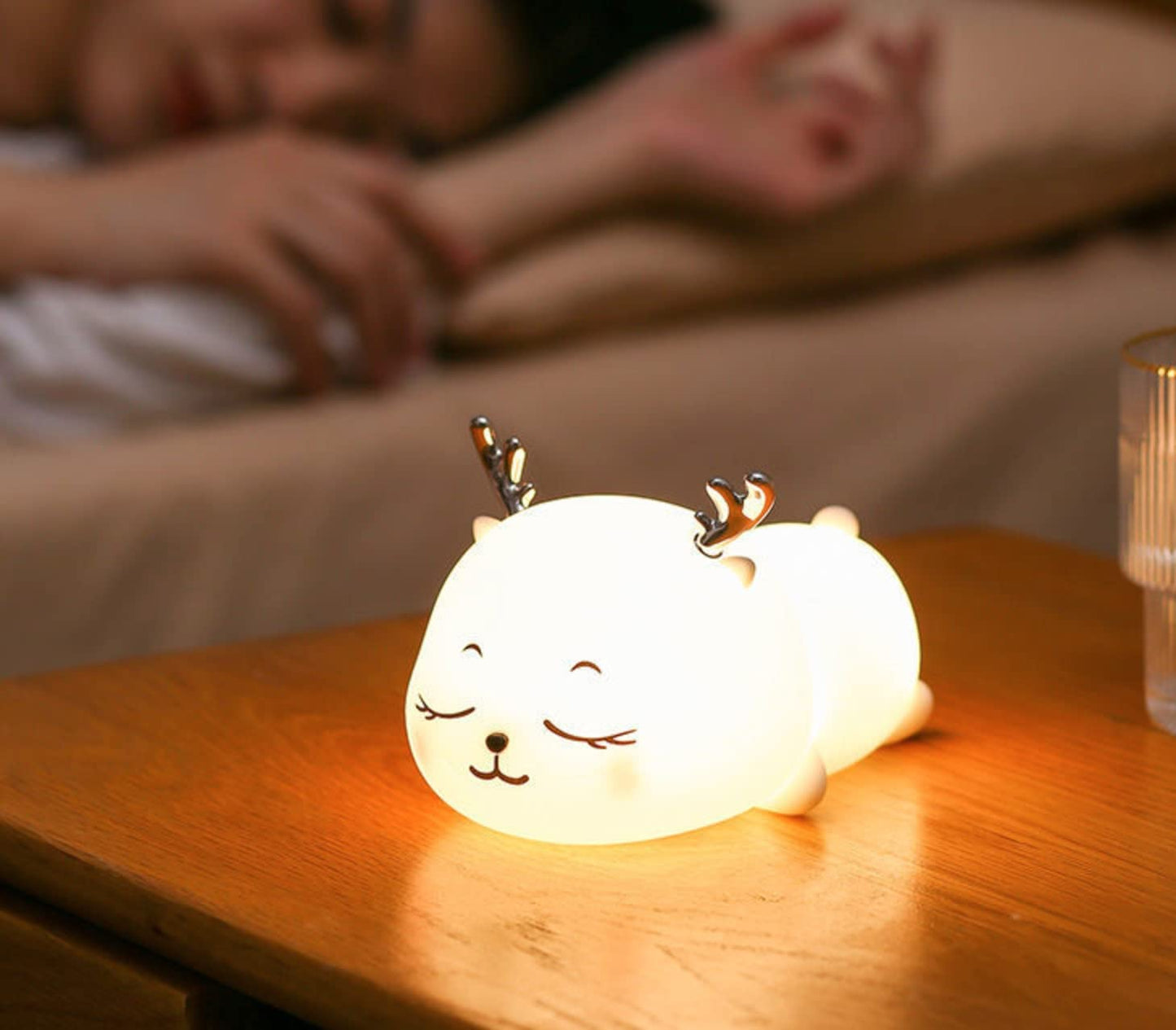 Silicone Cute multicolor Night Lamp for bedroom